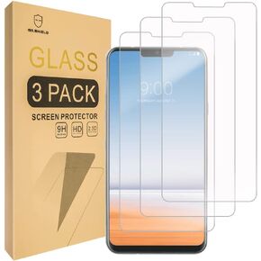 Mr.Shield [3-PACK] Designed For LG G7 ThinQ [Tempered Glass] Screen Protector [Japan Glass With 9H Hardness] with Lifetime Replacement