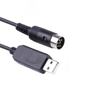 USB to 6 Pin Radio CAT Cable Remote Control for Kenwood TS440S Transceiver Serial Adapter