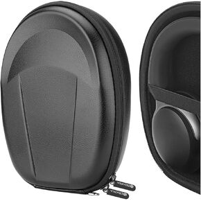 Geekria Shield Headphones Case Compatible with Bose QC Ultra, QC45, 700, QC35Gaming, QC35II, QC35, QC25, QC3, QC2, QCSE Case, Replacement Hard Shell Travel Carrying Bag with Cable Storage (Black)