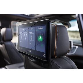 Screen Protector Compatible with 2022 2023 2024 Yukon Denali Dual 12.6 Inch Diagonal Rear-Seat Media Touch-screen, HD Clear Anti Scratch,Tempered Glass Screen Protector (2PCS/SET)