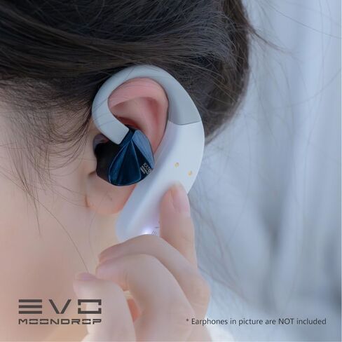 سماعة أذن Moondrop EVO Hi-Fi لاسلكية حقيقية تعمل بتقنية البلوتوث in Kuwait