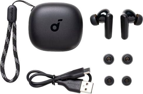 Soundcore Anker by Anker P25i True Wireless in-Ear Headphones - Black (Renewed) in Saudi Arabia