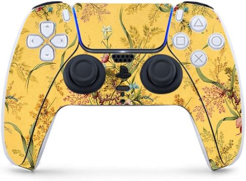 MightySkins Gaming Skin for PS5 / Playstation 5 Controller - Great Wave of Kanagawa | Protective Viny wrap | Easy to Apply | Made in The USA in Saudi Arabia