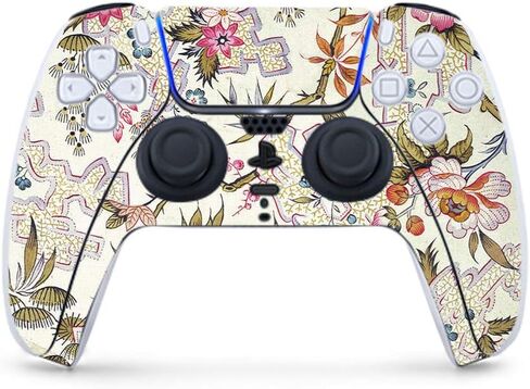 MightySkins Gaming Skin for PS5 / Playstation 5 Controller - Great Wave of Kanagawa | Protective Viny wrap | Easy to Apply | Made in The USA in Saudi Arabia