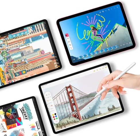 Stylus for iPad, Marboo Apple Stylus Pen with Precise Writing/Drawing and Tilt Sensitivity, Compatible with iPad Air 3rd/4th/5th, iPad Pro 11/12.9-inch, iPad 6/7th/8th/9th in Saudi Arabia