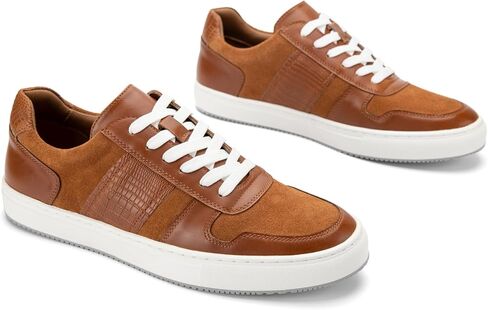 أحذية JITAI الرجالية الأنيقة للأحذية الرياضية خفيفة الوزن مع تصميم Wingtip Brogue ورباط أحذية عمل كاجوال in Kuwait