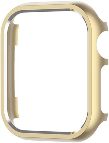 My Pretty Strap XOXO Cover Compatible with Apple Watch 38/40/41/42/44/45/49mm, Stainless Steel Metal Gold for Women in Saudi Arabia