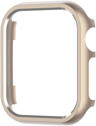 My Pretty Strap XOXO Cover Compatible with Apple Watch 38/40/41/42/44/45/49mm, Stainless Steel Metal Gold for Women in Saudi Arabia