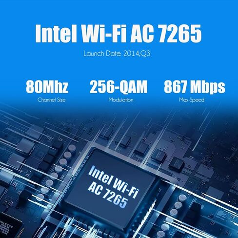 بطاقة واي فاي GLOTRENDS WiFi 6E AX5400 PCIe للكمبيوتر المكتبي، بلوتوث 5.3، WPA3، 802.11ax محول لاسلكي ثلاثي الموجات مع MU-MIMO، OFDMA، زمن استجابة منخفض للغاية، يدعم Windows 11، 10 (64 بت) in Kuwait