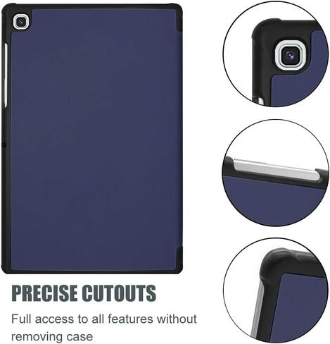 ProCase Slim Case for Galaxy Tab S5e 10.5 2019 T720 T725 T727 Case, Light Cover Stand Hard Shell Folio Case for 10.5 Inch Galaxy Tab S5e Tablet SM-T720 SM-T725 (LTE) SM-T727 2019 Release –Black in Saudi Arabia