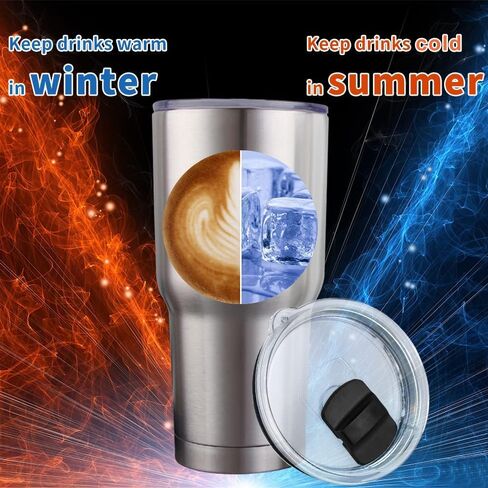 20oz Tumbler Lid, 2 Pack Tumbler Replacement Lids for YETI 20oz Tumbler, 10/24 oz Coffee Mug and 10oz Lowball, Top Replacement Magnetic Slider Lid, Spill Proof Cup Lids Covers with Slider Switch in Saudi Arabia