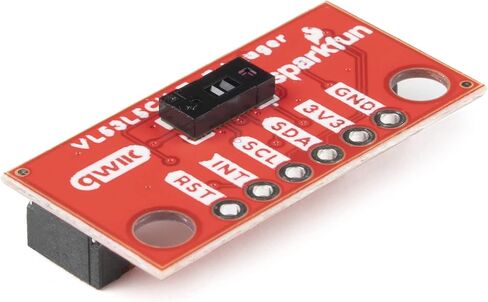 SparkFun Qwiic Mini ToF Imager - VL53L5CX - Multizone ranging output sensor - Board dimensions .05" x 1" - SPAD array Physical infrared filters DOE for best ranging performance -Operating voltage 3.3V in Saudi Arabia