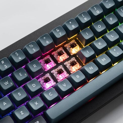 Keychron Q4 Pro Wireless Custom Mechanical Keyboard, QMK/VIA Programmable Full Aluminum 60% Layout Bluetooth/Wired RGB with Hot-swappable Keychron K Pro Red Switch Compatible with Mac Windows Linux in Saudi Arabia
