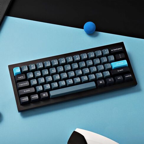 Keychron Q4 Pro Wireless Custom Mechanical Keyboard, QMK/VIA Programmable Full Aluminum 60% Layout Bluetooth/Wired RGB with Hot-swappable Keychron K Pro Red Switch Compatible with Mac Windows Linux in Saudi Arabia