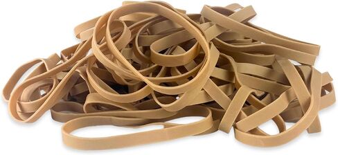 Upgrade Office Supply UPG22564 Rubber Bands, Size #64 (3-1/2" x 1/4"), Natural Crepe, Made in USA (3 Pound Box) in Kuwait