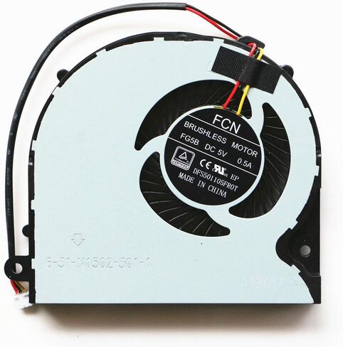 New CPU Cooling Fan for Metabox CLevo P650 P651 P650SA P650SE P651SE p650n NP8651 P651SG FG5B FG80 Sager NP8651 Gaming Laptop, P/N: 6-31-P6502 6-31-P6502-101 in Saudi Arabia