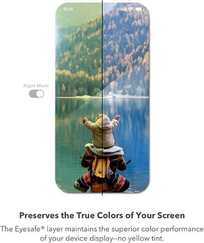 ZAGG InvisibleShield Glass Elite VisionGuard - Impact Protection, Scratch Resistant, Fingerprint Resistant - Made for Apple iPhone 13 mini in Saudi Arabia