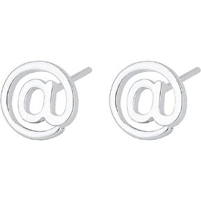Snow Flower Ear Studs Inlaid with Zircon Earrings Christmas Gift for Girl Student