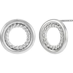 Silpada 'Modern Karma' Sterling Silver Stud Earrings
