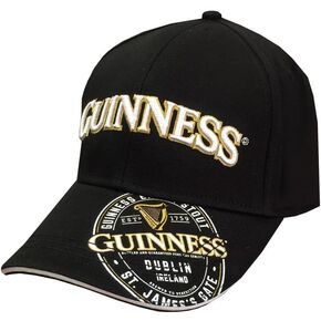 Guinness Men's Baseball Cap,Black,One Size