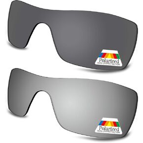 Bwake Replacement Lenses for Oakley Turbine Rotor Sunglasses OO9307 POLARIZED