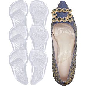High Arch Support Inserts for Men and Women,Flat Feet Arch Support Relieves Foot Pain,Arch Support for Plantar Fasciitis Relief (Yellow 3 Pairs, 4.8"x2.6")