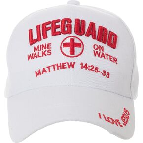 Matthew 14:25-33 Mine Walk on Water Baseball Cap - Religious Christian Gift - Embroidered Cap