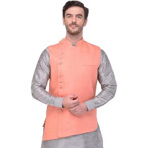 SG LEMAN Indian Ethnic Jacket For Men in Saudi Arabia