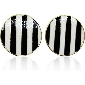 Stud Earrings for Women Green Round Retro Statement Earings Fashion Jewelry in Saudi Arabia