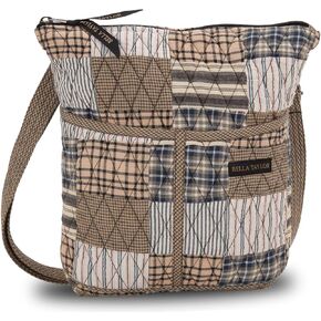 Bella Taylor Hipster Crossbody Purse for Women | Medium Size Shoulder Bag with Adjustable Strap