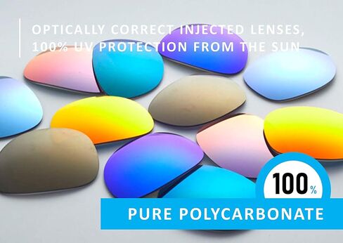 Polarized Replacement Lenses Compatible with RayBan New Wayfarer RB2132-52mm Sunglasses - Crafted in USA in Saudi Arabia