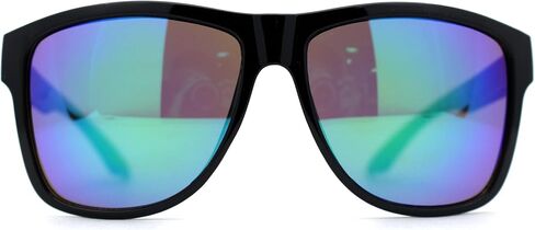 Mirror Lens Kush Mens Oversize Rectangular Sport Sunglasses in Saudi Arabia
