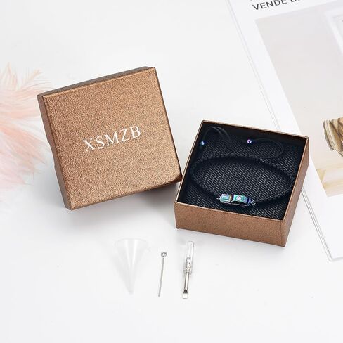 Car Cremation Bracelet for Ashes Stainless Steel Memorial Urn Adjustable Wristband Bangle Keepsake Loved Ones Ashes Holder for Men Women in Kuwait