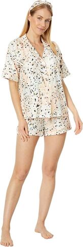PJ Salvage Women's Loungewear Lavish Nights Pajama Pj Set, Orange Crush, M in Saudi Arabia