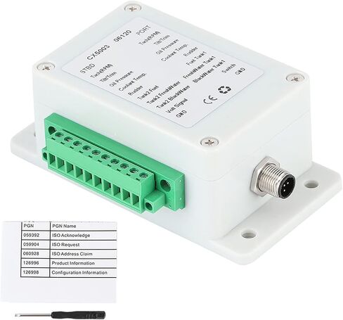 Nmea 2000 Signal Converter,nmea 2000 adapter cx5003 nmea 2000 converter ShipYacht Parts 9‑32V DC Converter Box Convert Sensor Singal to NMEA2000 IP67 Waterproof for Boat Yacht in Saudi Arabia