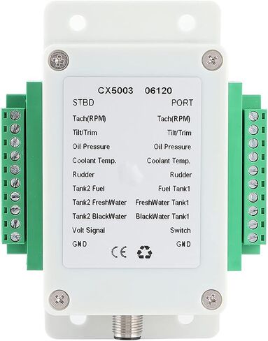 Nmea 2000 Signal Converter,nmea 2000 adapter cx5003 nmea 2000 converter ShipYacht Parts 9‑32V DC Converter Box Convert Sensor Singal to NMEA2000 IP67 Waterproof for Boat Yacht in Saudi Arabia