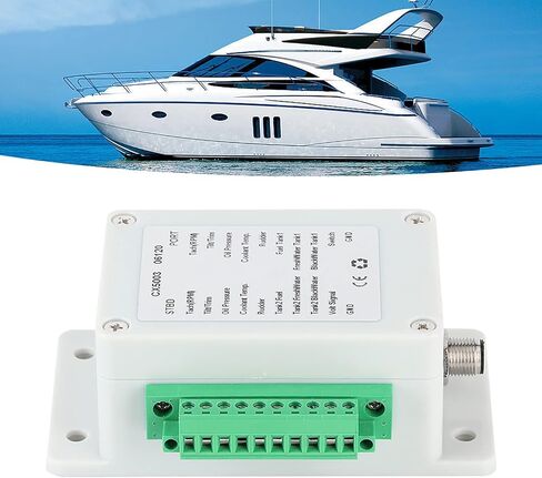 Nmea 2000 Signal Converter,nmea 2000 adapter cx5003 nmea 2000 converter ShipYacht Parts 9‑32V DC Converter Box Convert Sensor Singal to NMEA2000 IP67 Waterproof for Boat Yacht in Saudi Arabia