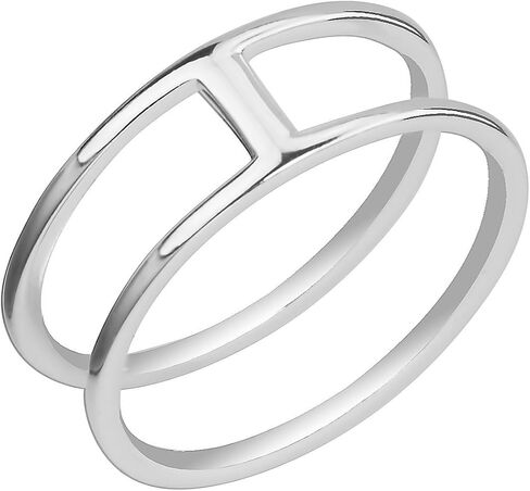 .925 Sterling Silver Cute Knuckle Rings Size 3.5 in Saudi Arabia