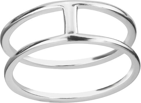 .925 Sterling Silver Cute Knuckle Rings Size 3.5 in Saudi Arabia