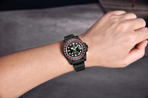 Pagani Design Watches for Men Automatic GMT NH34 PD1758 TMI Japan Movement Sapphire Glass Waterproof Watch in Saudi Arabia