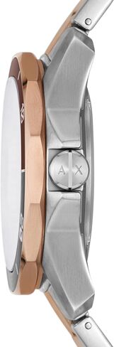 ساعة رياضية مستوحاة من الغوص من A｜X ARMANI EXCHANGE للرجال مع سوار من الفولاذ المقاوم للصدأ أو السيليكون in Saudi Arabia