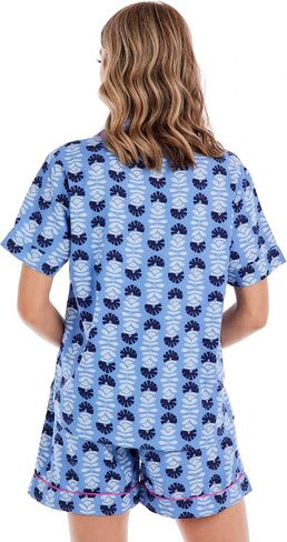 Mud Pie womens Mud Pie Women's Julianna Pajama Set Mud Pie Women's Julianna Pajama Set (pack of 2) in Saudi Arabia