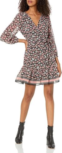 Club Monaco Women's V-Neck Paneled Dress in Saudi Arabia