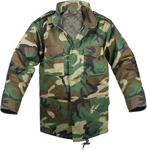 Rothco Kids M-65 Field Jacket W/Liner - Woodland in Saudi Arabia