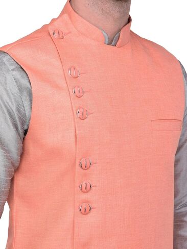 SG LEMAN Indian Ethnic Jacket For Men in Saudi Arabia
