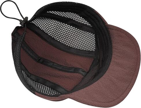 CLAPE Men Quick Dry Baseball Cap 5 Panel Hat Lightweight Trucker Mesh Hats Workout Dad Hat Running Outdoor Sports Cap in Saudi Arabia
