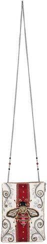 Mary Frances Royal Bee Mini Beaded Crossbody Handbag, Multicolor in Kuwait