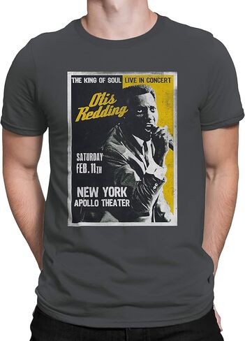 Liquid Blue Otis Redding King of Soul Apollo Theatre Short Sleeve Tee in Saudi Arabia