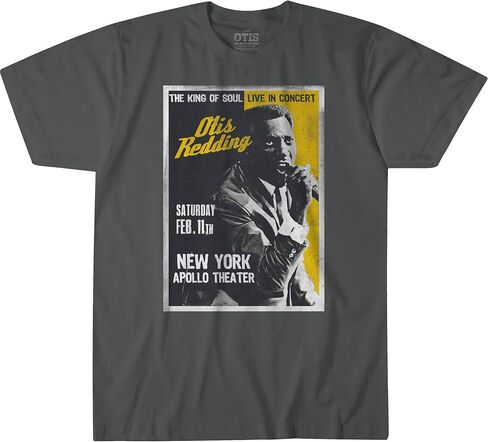 Liquid Blue Otis Redding King of Soul Apollo Theatre Short Sleeve Tee in Saudi Arabia