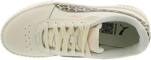 PUMA Women's Carina 2.0 Sneaker, Frosted Ivory-Rose Dust, 6.5 in Saudi Arabia